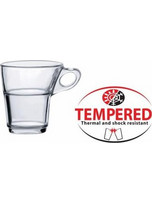 ΦΛΥΤΖΑΝΙ ΓΥΑΛΙΝΟ ΔΙΑΦΑΝΟ ESPRESSO CAPRICE 90ml - H.S. ΑΞΕΣΟΥΑΡ ΚΑΦΕ