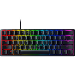 Razer Huntsman Mini Μηχανικό Gaming Πληκτρολόγιο 60% με Razer Clicky Optical Διακόπτες RGB Black