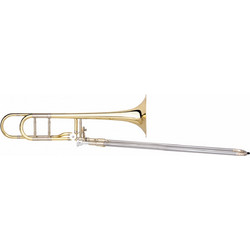 B&S Bb/F tenor trombone 3055 gold brass