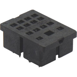 ΒΑΣΗ PCB 4P ΓΙΑ RELAY ΜΕΣΑΙΟ ΜΑΥΡΗ PT78604 TYC