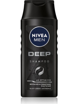 Nivea Men Deep Revitalizing Σαμπουάν για Επανόρθωση για Λιπαρά Μαλλιά 250ml