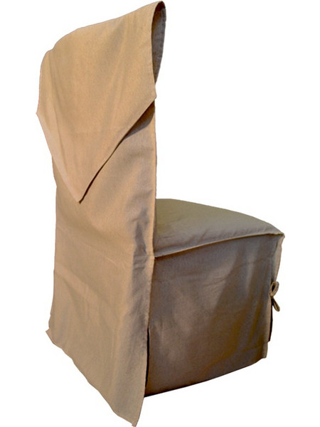 Σετ 6 Τεμ Καλύμματα Καρέκλας Λονέτα Palatex Beige 109