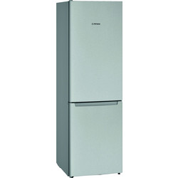 Pitsos PKNB36NLE0 Ψυγειοκαταψύκτης 302lt Full No Frost Υ186xΠ60xΒ66cm Inox