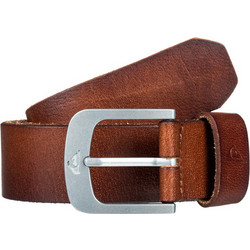 Quiksilver The Everydaily Ανδρική Ζώνη Δερμάτινη Σοκολατί EQYAA03964-BRN
