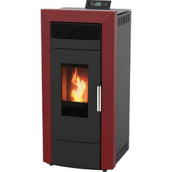 Alfa Plam Commo Hydro 21 Bordeaux Σόμπα Pellet Καλοριφέρ 21kW
