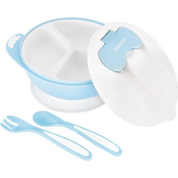 Kikkaboo Δοχείο Φαγητού 4 in 1 Blue