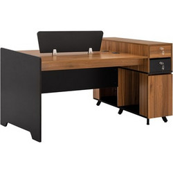 HomeMarkt Γραφείο Ξύλινο 154x120x89cm HM2374