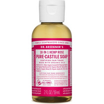Dr. Bronner's Rose Pure Castile Κρεμοσάπουνο 59ml