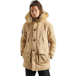 Superdry Everest M5010204A-CJM Ανδρικό Μπουφάν Χειμωνιάτικο Παρκά Μπεζ