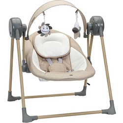 Topmark Izzy Relax Μωρού Κούνια με Μουσική έως 9kg Μπεζ