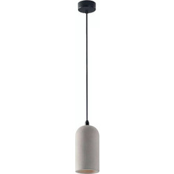 LUCE I-Ando-S10 Κρεμαστό Φωτιστικό Οροφής Μονόφωτο E27 Γκρι 8031414871568