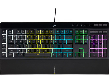 Corsair K55 Pro Gaming Πληκτρολόγιο RGB Black