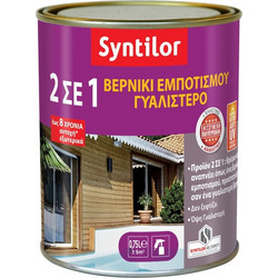 Syntilor 2 σε 1 Βερνίκι Εμποτισμού Gloss 0.75lt