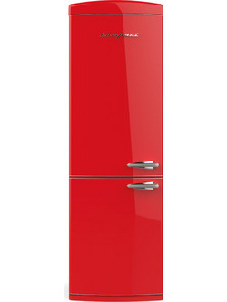 Bompani BOCB617R Retro Ψυγειοκαταψύκτης 331lt No Frost Υ191xΠ60.5xΒ68.1cm Κόκκινος