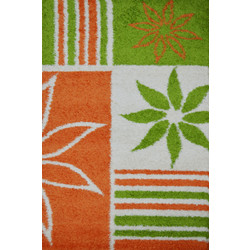 Sprintzio Jazzy Χαλί Ορθογώνιο Shaggy Γούνινο 160x230cm 5602 Orange - Green