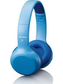 Lenco HPB-110 Ασύρματα Bluetooth Παιδικά Ακουστικά On Ear Γαλάζια