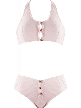 Gsecret Bikini Set Μπουστάκι με Ενίσχυση Σομόν 962-14233
