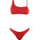 Gsecret Bikini Set Μπουστάκι με Ενίσχυση Brazil Κόκκινο 1078-14429