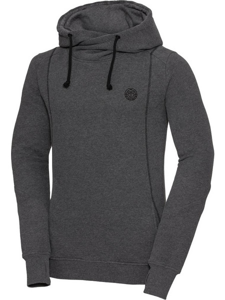 Bidi Badu Jay Lifestyle Ανδρικό Φούτερ με Κουκούλα Ανθρακί M18022193-DGR