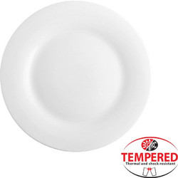 Πιατέλα Οπαλίνης Ρηχή 32 cm Λευκό Tempered Σειρά Elba CoK Spain ΣΕΤ 6 ΤΕΜΑΧΙΩΝ c374865