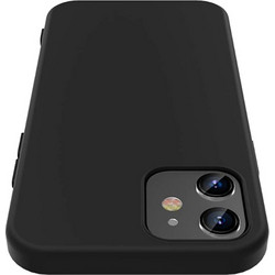 Θήκη Σιλικόνης για Apple iPhone 12 Pro 6.1" ΜΑΥΡΗ (ΟΕΜ)