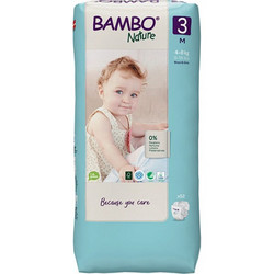 Bambo Nature Tall Πάνες No3 4-8kg 52τμχ