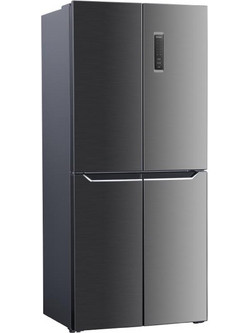Nurfelt QTR-180IN Ψυγείο Ντουλάπα Full No Frost Υ180xΠ79xΒ62cm Inox