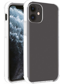 Vivanco Rock Solid Back Cover White Transparent (iPhone 12 mini)