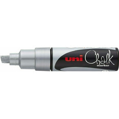 UNI CHALK MARKER PWE-8K SILVER