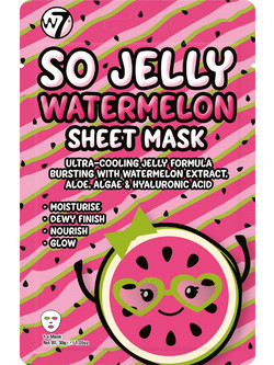 W7 So Jelly Watermelon Sheet Μάσκα Προσώπου 30gr