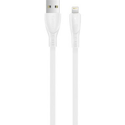 EARLDOM EC-034i USB to Lightning Cable 1m Λευκό 14176