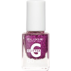 Elixir Fast Dry 183 Glitter Βερνίκι Νυχιών Μακράς Διαρκείας Quick Dry 13ml