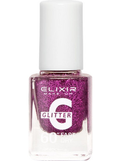 Elixir Fast Dry 183 Glitter Βερνίκι Νυχιών Μακράς Διαρκείας Quick Dry 13ml