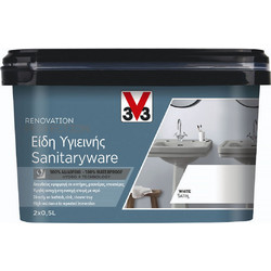 V33 Renovation Perfection Sanitary White Satin 1lt