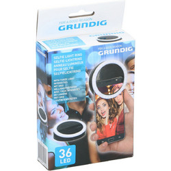 GRUNDIG 10442 Selfie Ring Light Φωτισόμενο Δαχτυλίδιμε 36 LED