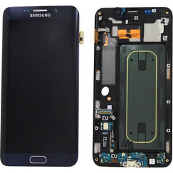 Οθόνη Samsung Galaxy S6 Edge Plus SM-G928F GH97-17819B Original LCD & Touch FHD Black Curved Αυθεντική Μαύρη