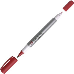 ΜΑΡΚΑΔΟΡΟΣ SAKURA IDENTI PEN ΜΕ 2 ΜΥΤΕΣ 1.0mm-0.4mm ΚΟΚΚΙΝΟ (44103)