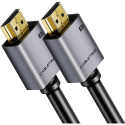 Cabletime Καλώδιο HDMI 2.0 HDMI Male to HDMI Male 5m Black 5210131039120