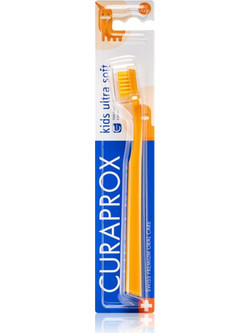 Curaprox Kids 5500 Ultra Soft Παιδική Οδοντόβουρτσα Πορτοκαλί