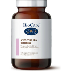 BioCare Vitamin D3 1000iu 60 Κάψουλες