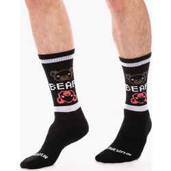 Barcode Berlin Gym Socks Big Bear Ανδρικές Κάλτσες Μαύρες