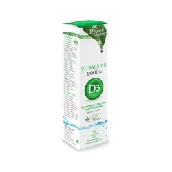 Power Health Power Of Nature Vitamin D3 2000iu Lemon 20 Αναβράζοντα Δισκία