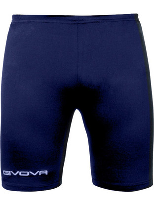 Givova Skin Ανδρικό Κολάν Σορτς Navy Μπλε P004