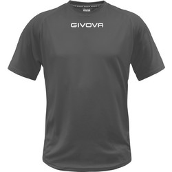 Givova One Ανδρικό Αθλητικό T-Shirt Ανθρακί MAC01-0023