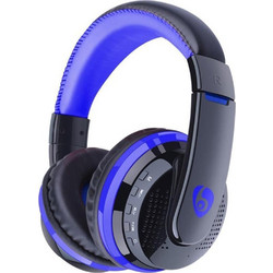 Ovleng MX666 Ασύρματα Bluetooth Ακουστικά Over Ear Μπλε