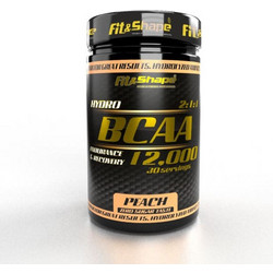 Fit & Shape Hydro BCAA 12000 Peach 420gr