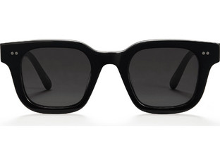 Chimi 004 Black Γυναικεία Γυαλιά Ηλίου Τετράγωνα Κοκάλινα Μαύρα με Μαύρο Polarized Φακό