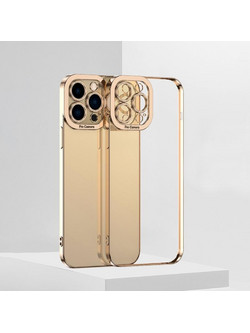 Για iPhone 13 Ηλεκτρολυτική θήκη τηλεφώνου TPU (Χρυσό) (OEM)