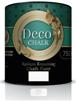 Pellachrom Deco Chalk Paint Χρώμα Κιμωλίας B00 White 375ml