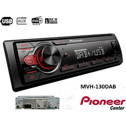 Pioneer MVH-130DAB Ηχοσύστημα Αυτοκινήτου Ράδιο CD 1DIN με USB